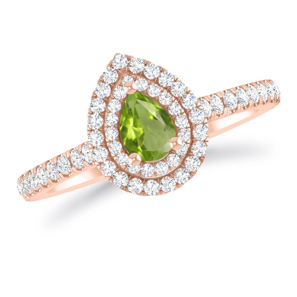 Rose Gold - Peridot