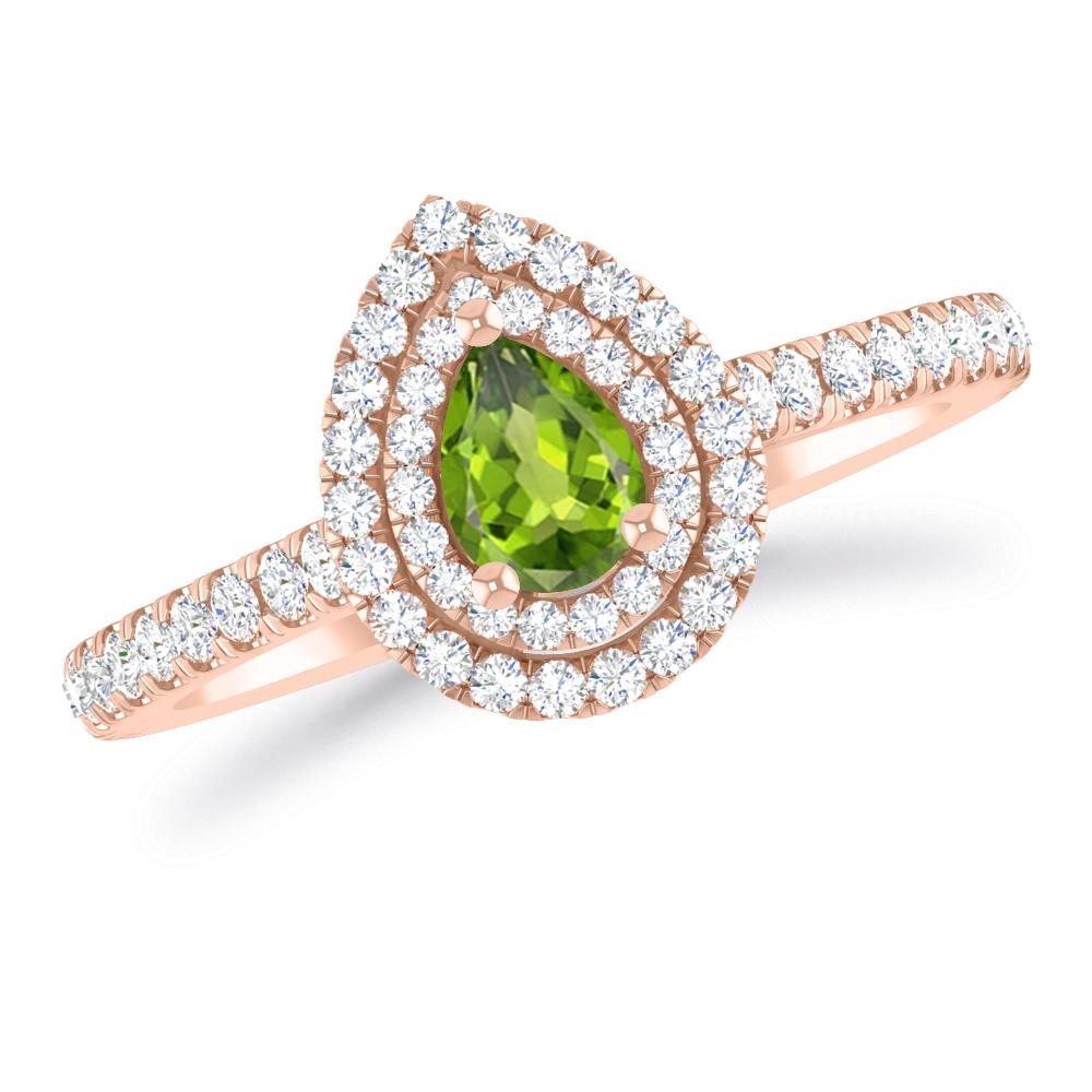 Rose Gold - Peridot