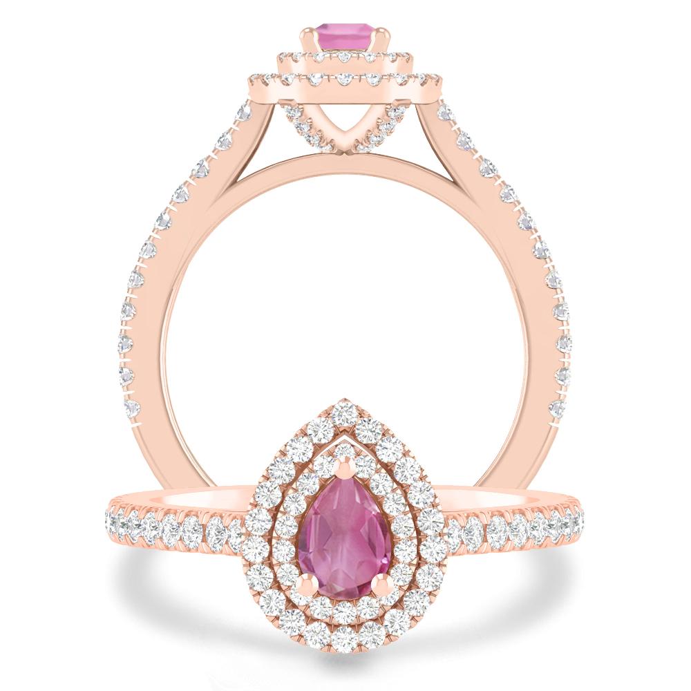 Rose Gold - Pink Tourmaline