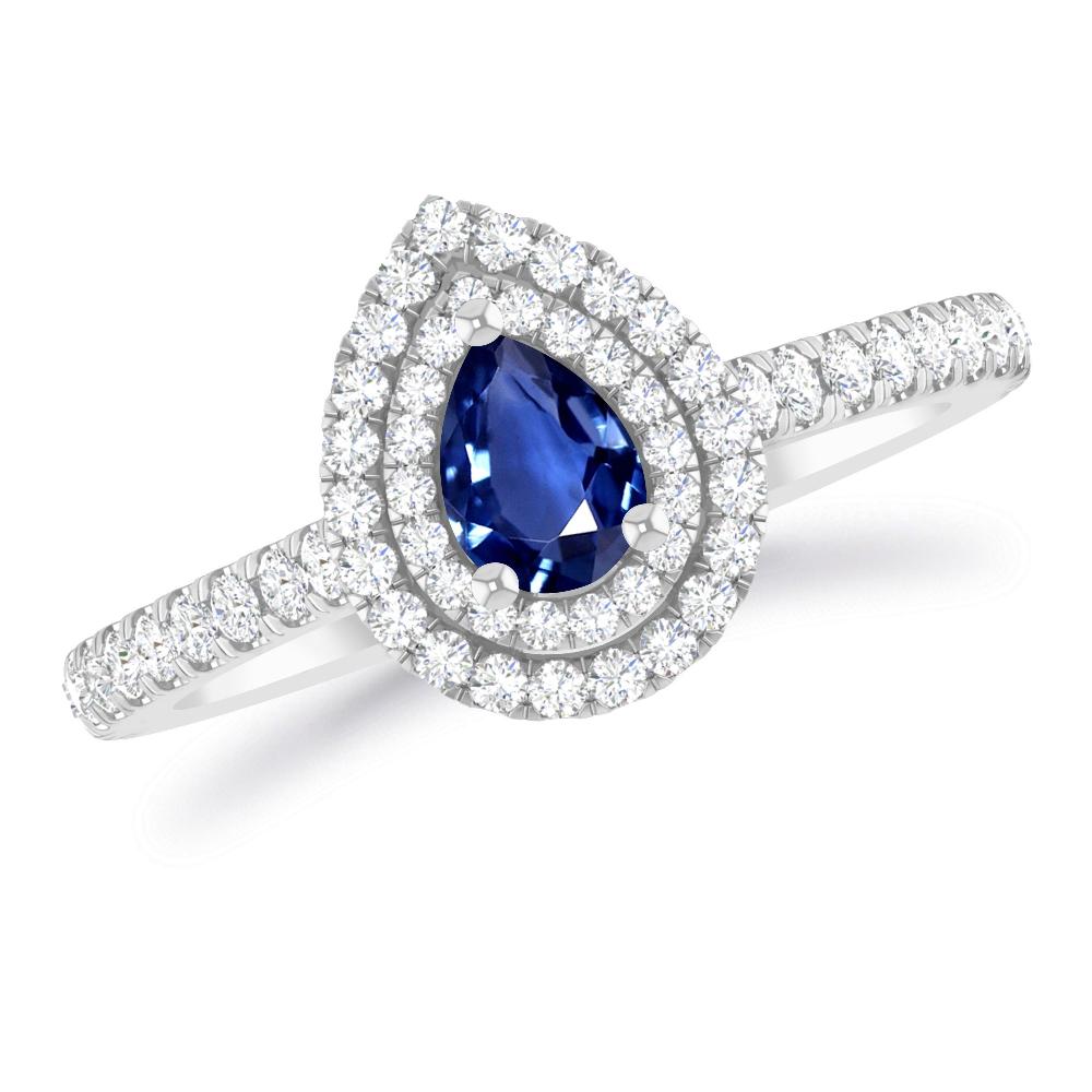 White Gold - Sapphire