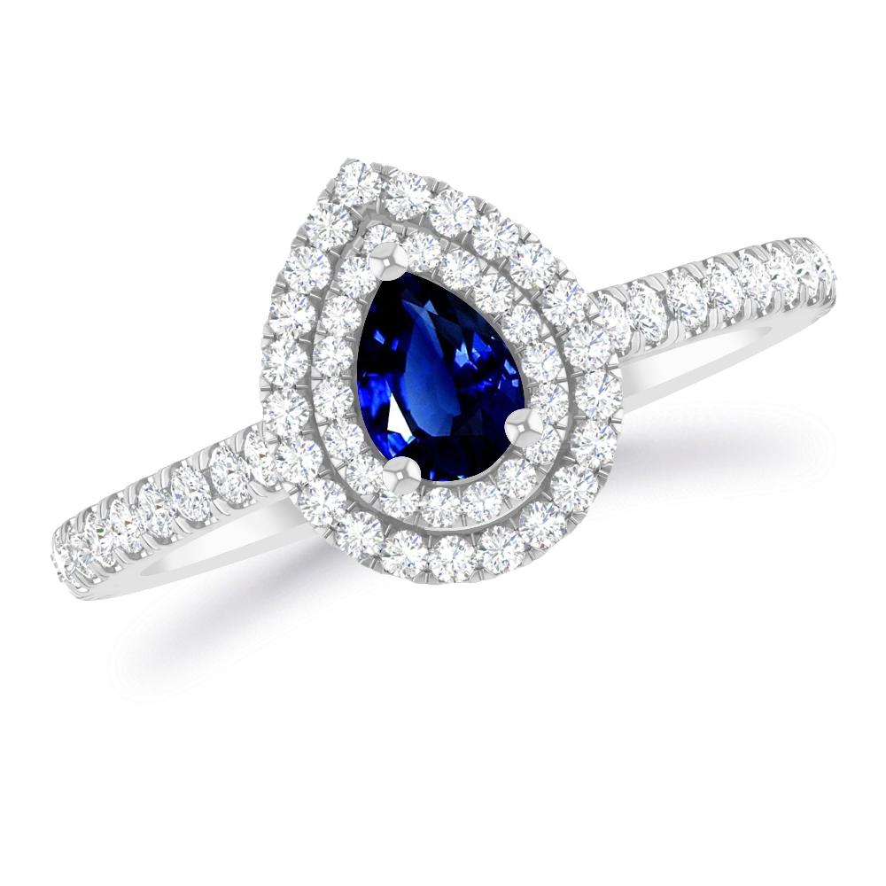 White Gold - Sapphire