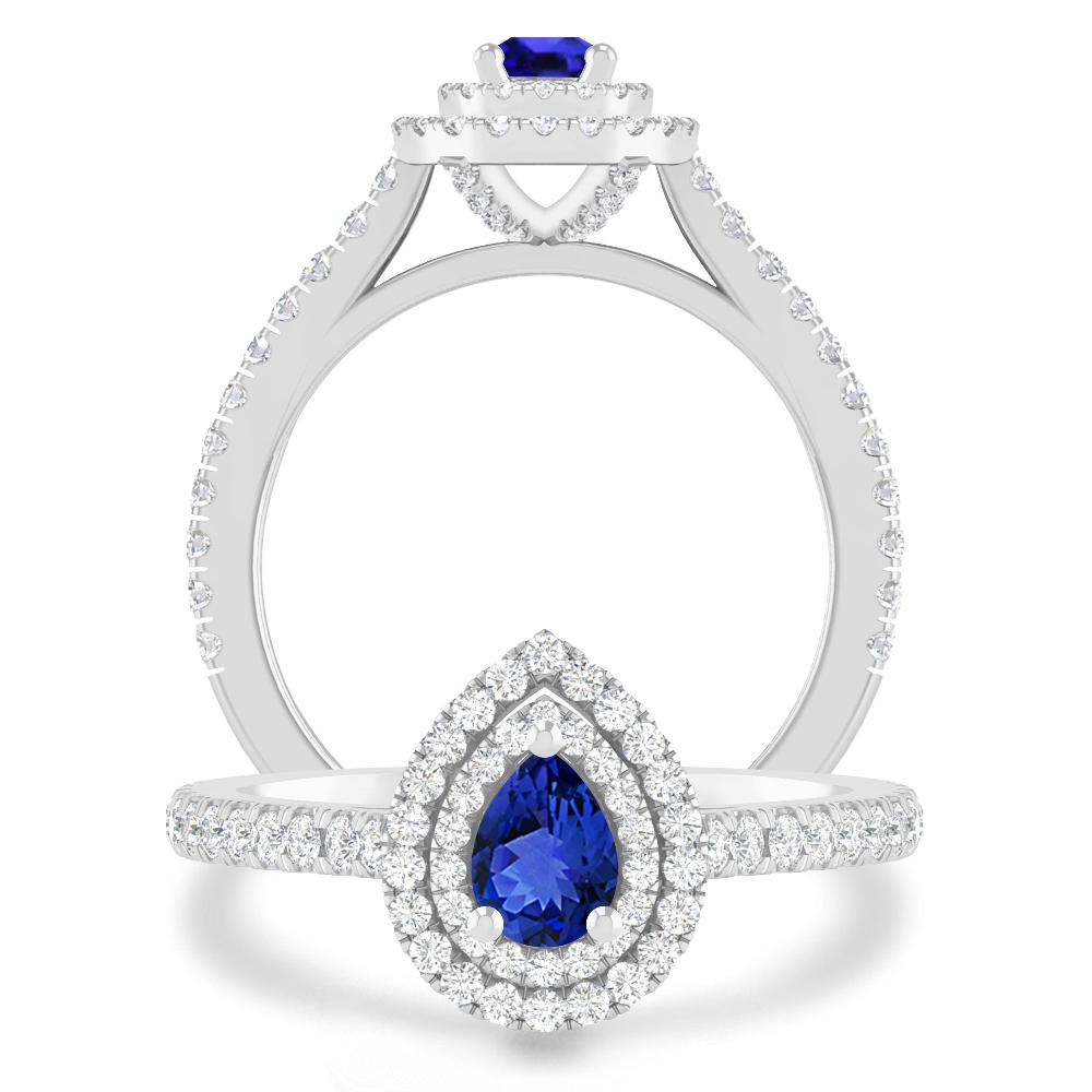 White Gold - Tanzanite