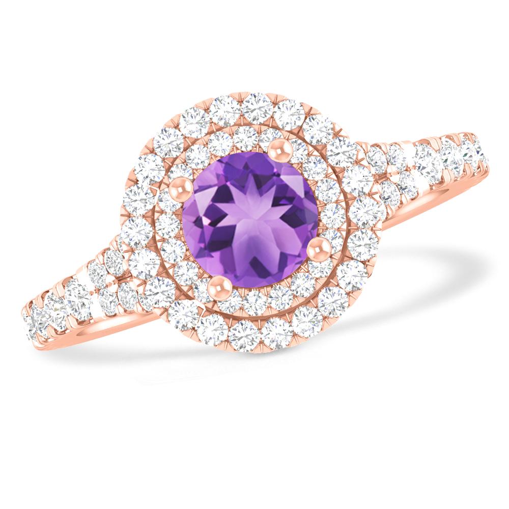 Rose Gold - Amethyst