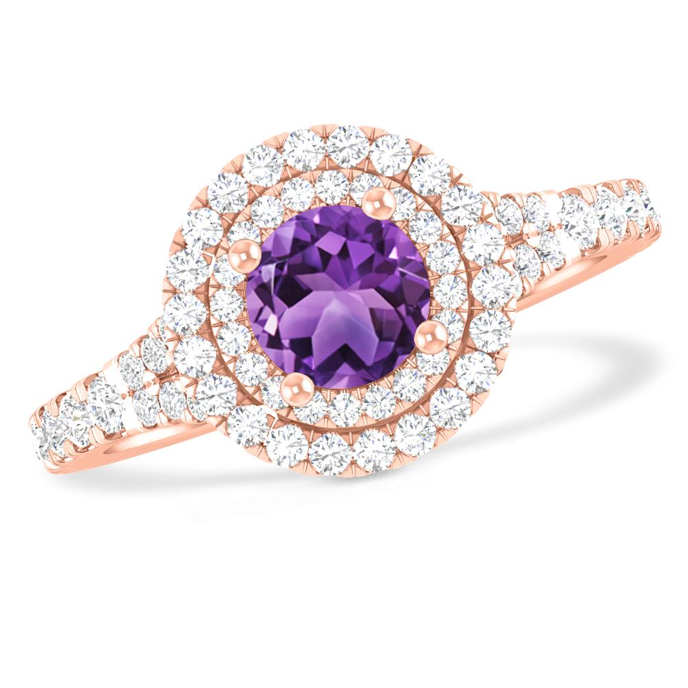 Rose Gold - Amethyst