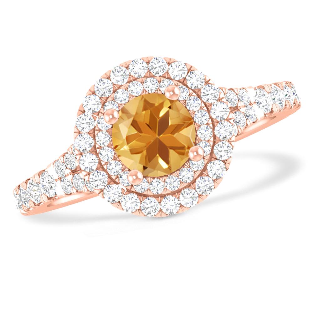 Rose Gold - Citrine