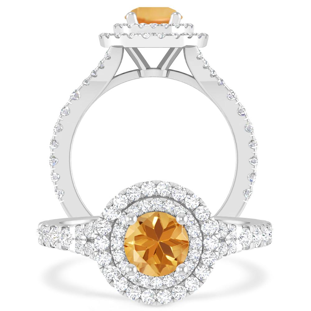 White Gold - Citrine