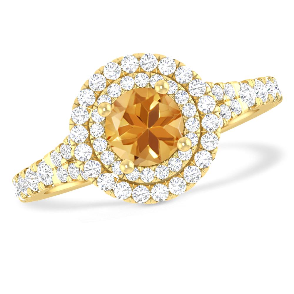 Yellow Gold - Citrine