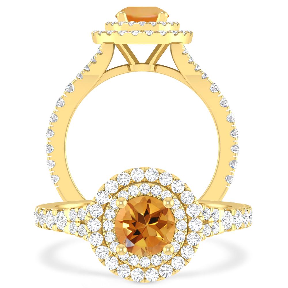 Yellow Gold - Citrine