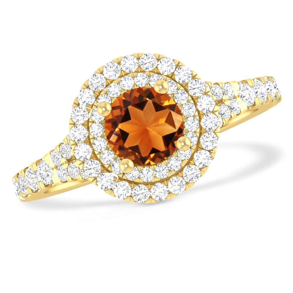 Yellow Gold - Citrine