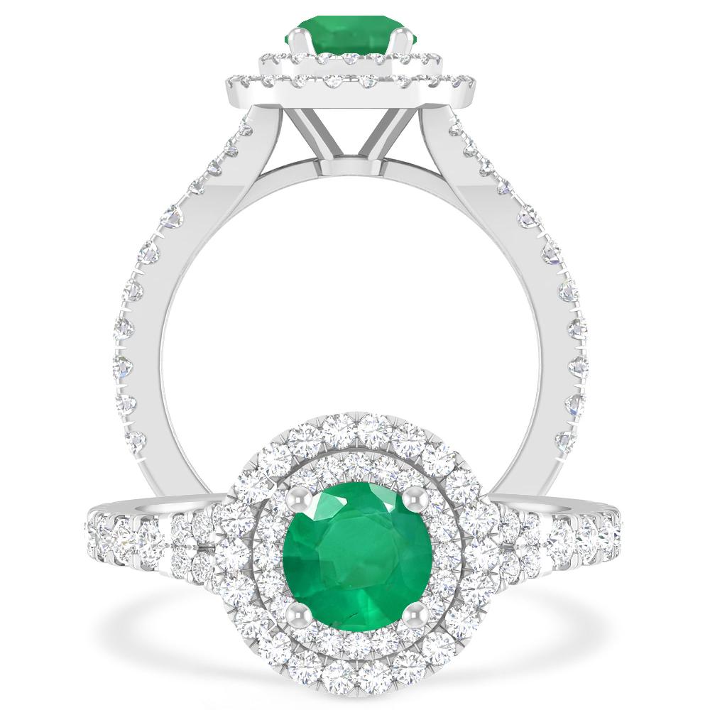 White Gold - Emerald