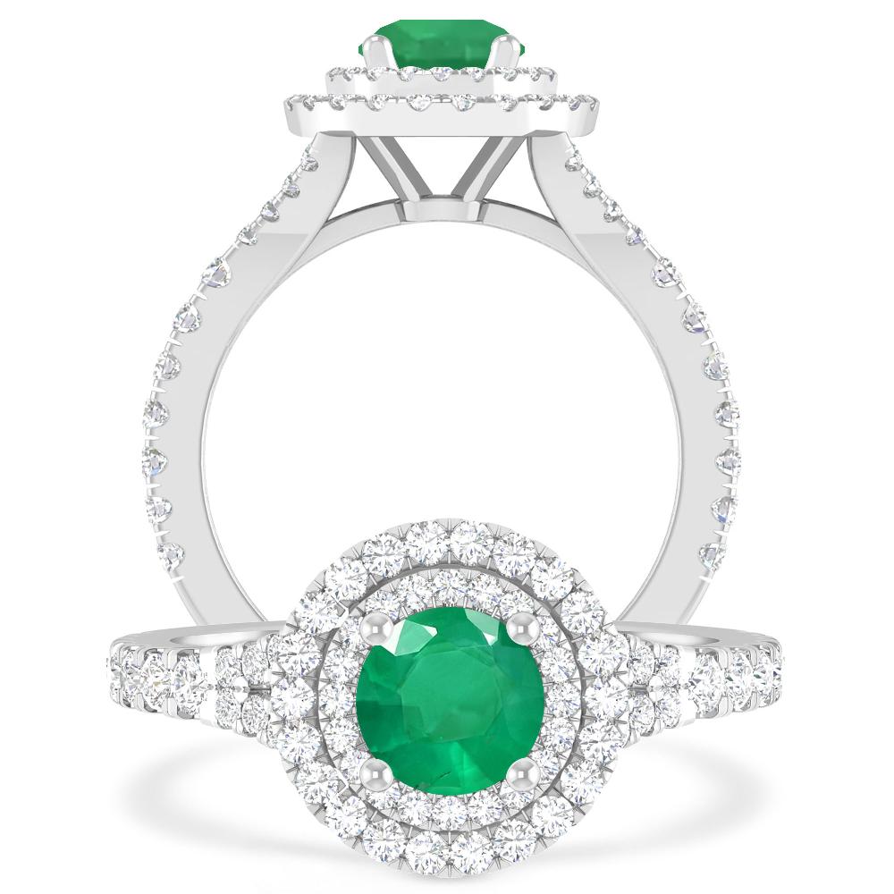 White Gold - Emerald
