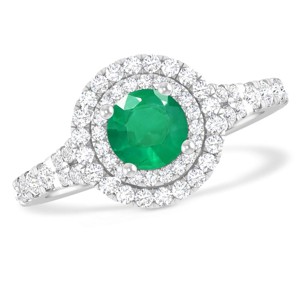 White Gold - Emerald