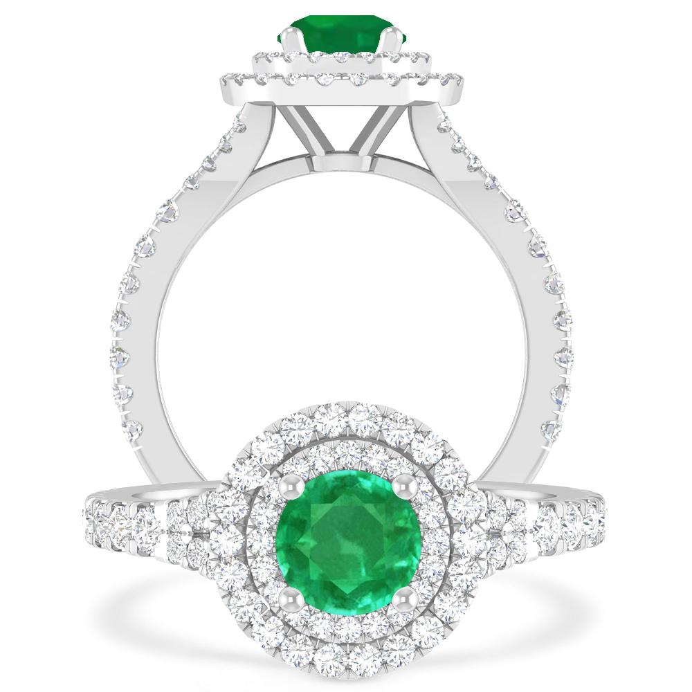 White Gold - Emerald