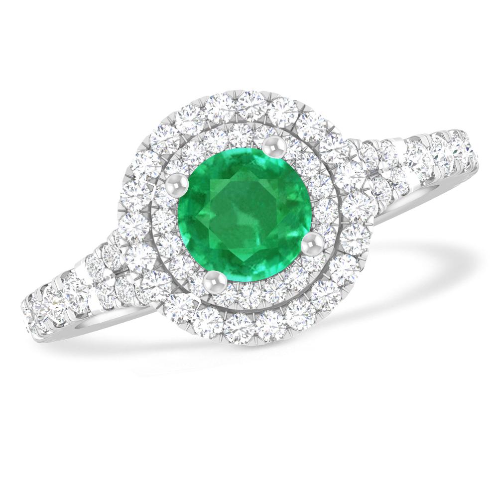 White Gold - Emerald