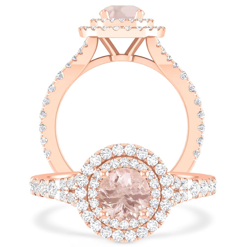 Rose Gold - Morganite