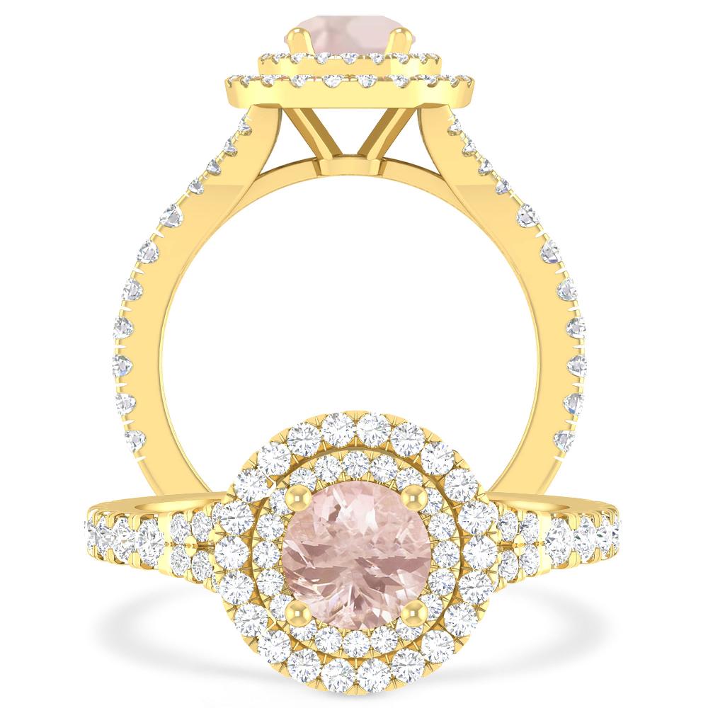 Yellow Gold - Morganite