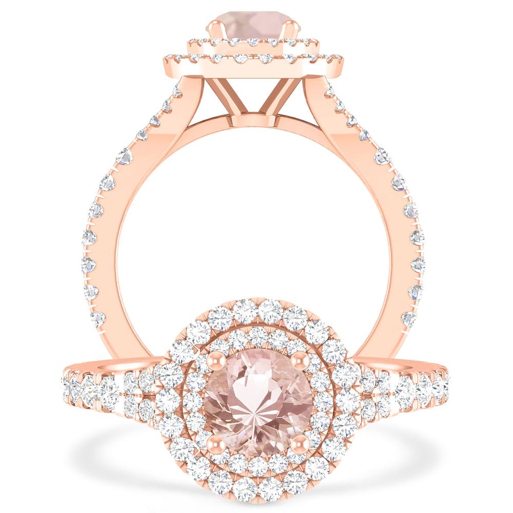 Rose Gold - Morganite