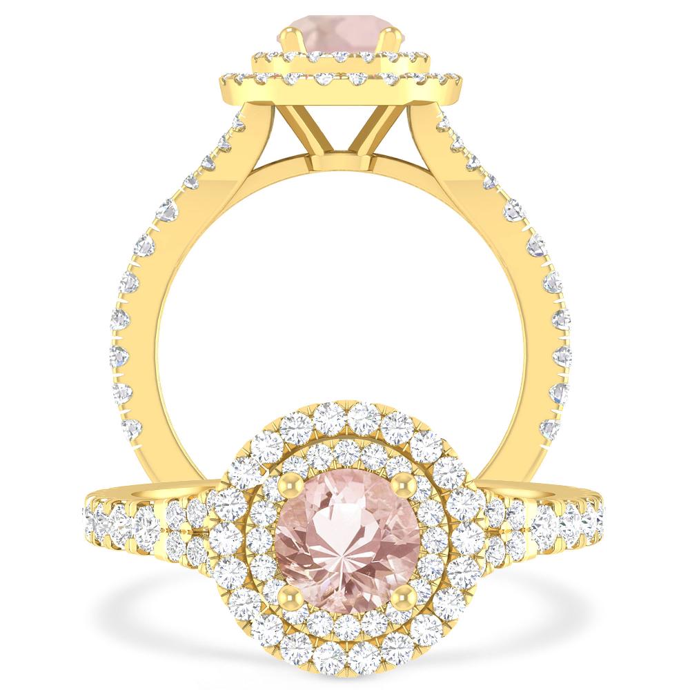 Yellow Gold - Morganite