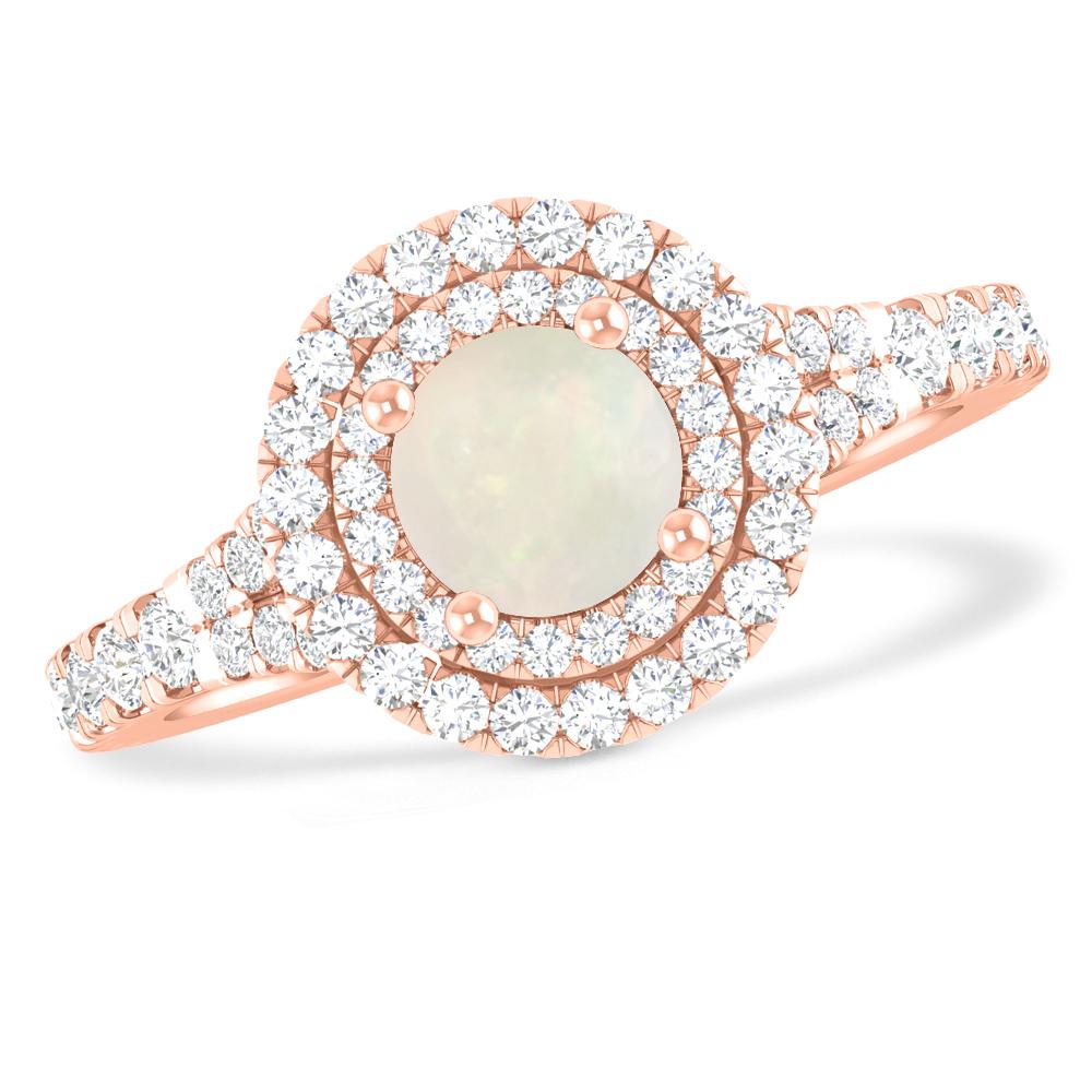 Rose Gold - Opal