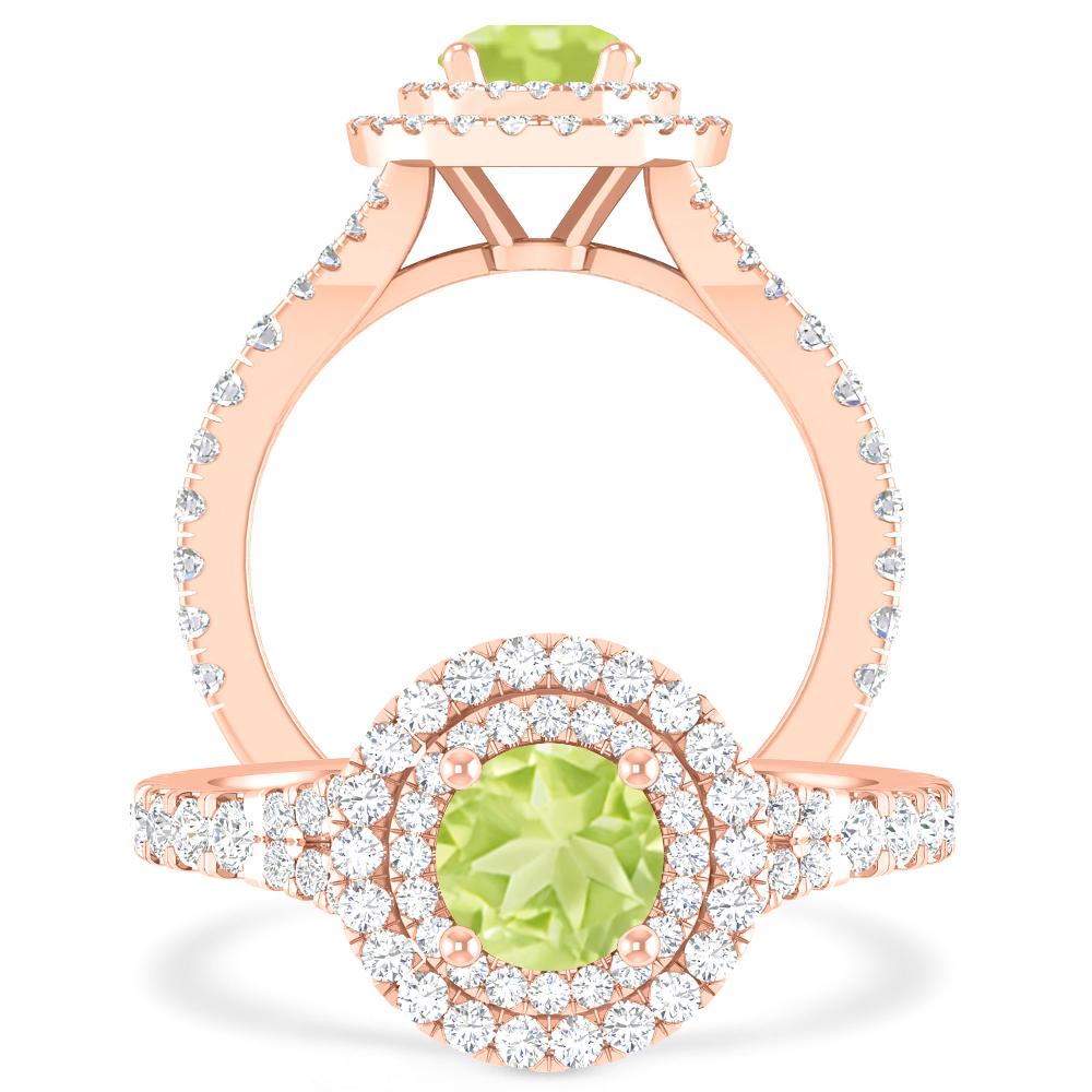 Rose Gold - Peridot