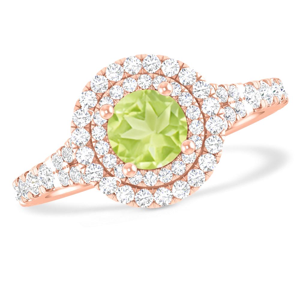 Rose Gold - Peridot