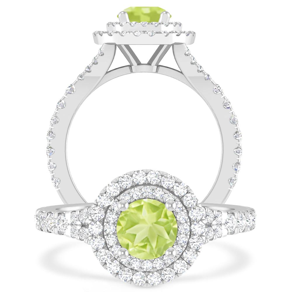 White Gold - Peridot