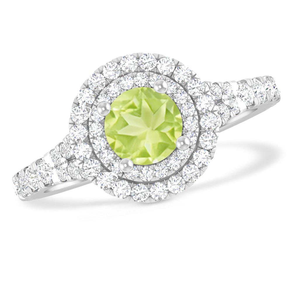 White Gold - Peridot