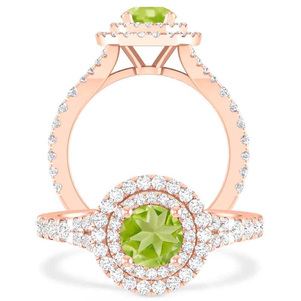 Rose Gold - Peridot