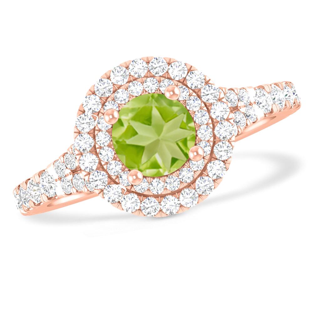 Rose Gold - Peridot