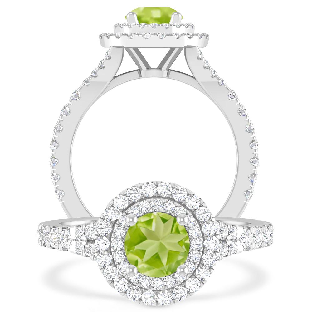 White Gold - Peridot