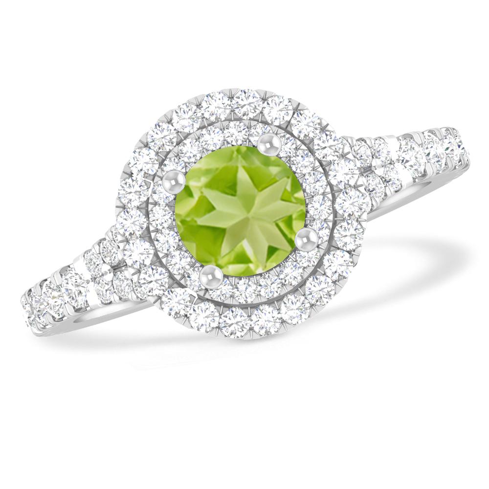 White Gold - Peridot