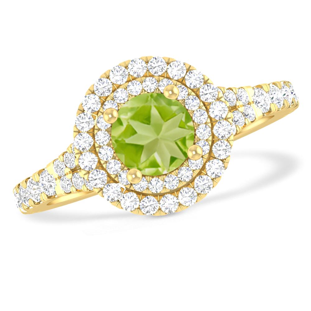 Yellow Gold - Peridot