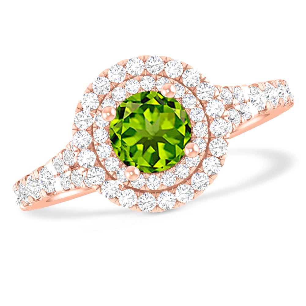 Rose Gold - Peridot