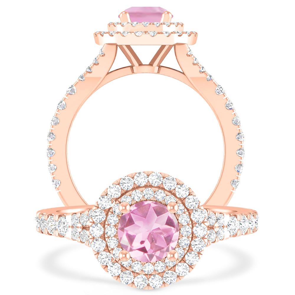 Rose Gold - Pink Tourmaline