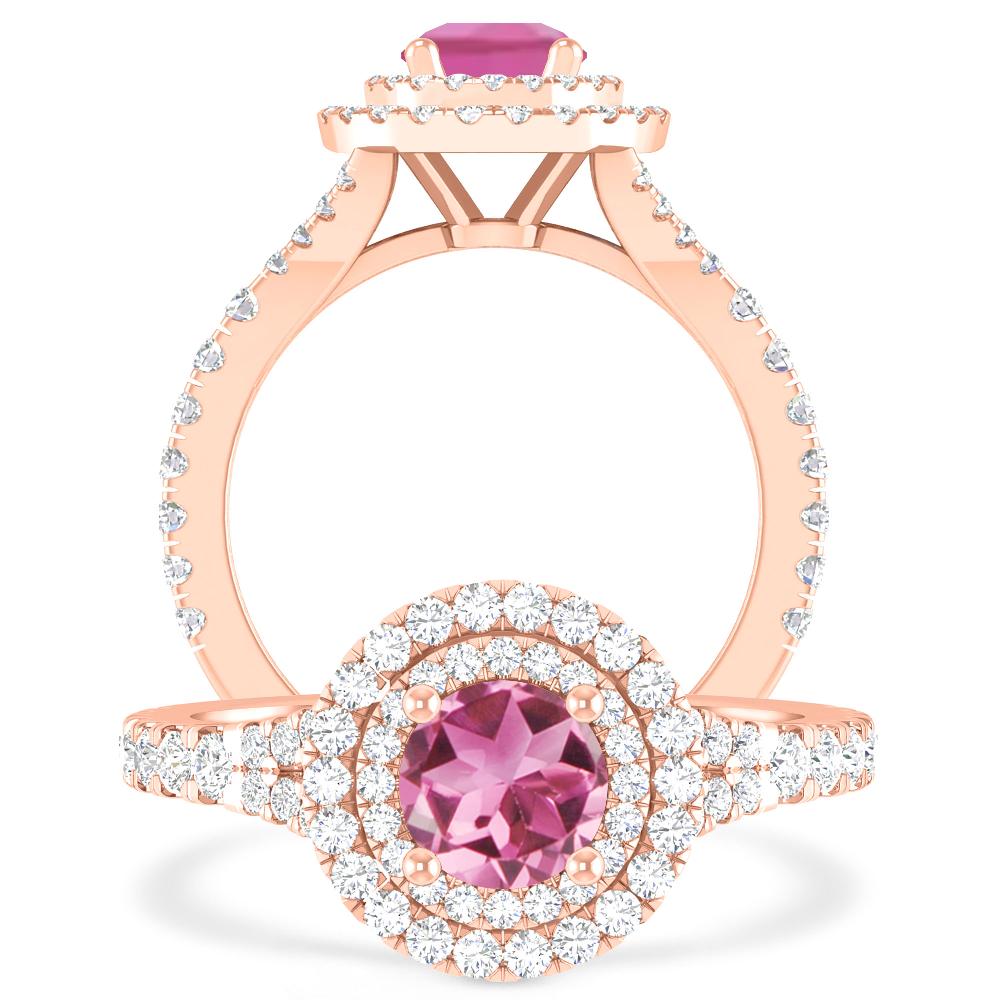 Rose Gold - Pink Tourmaline