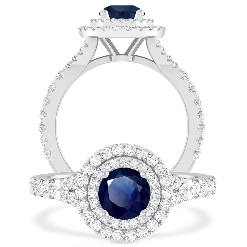 White Gold - Sapphire