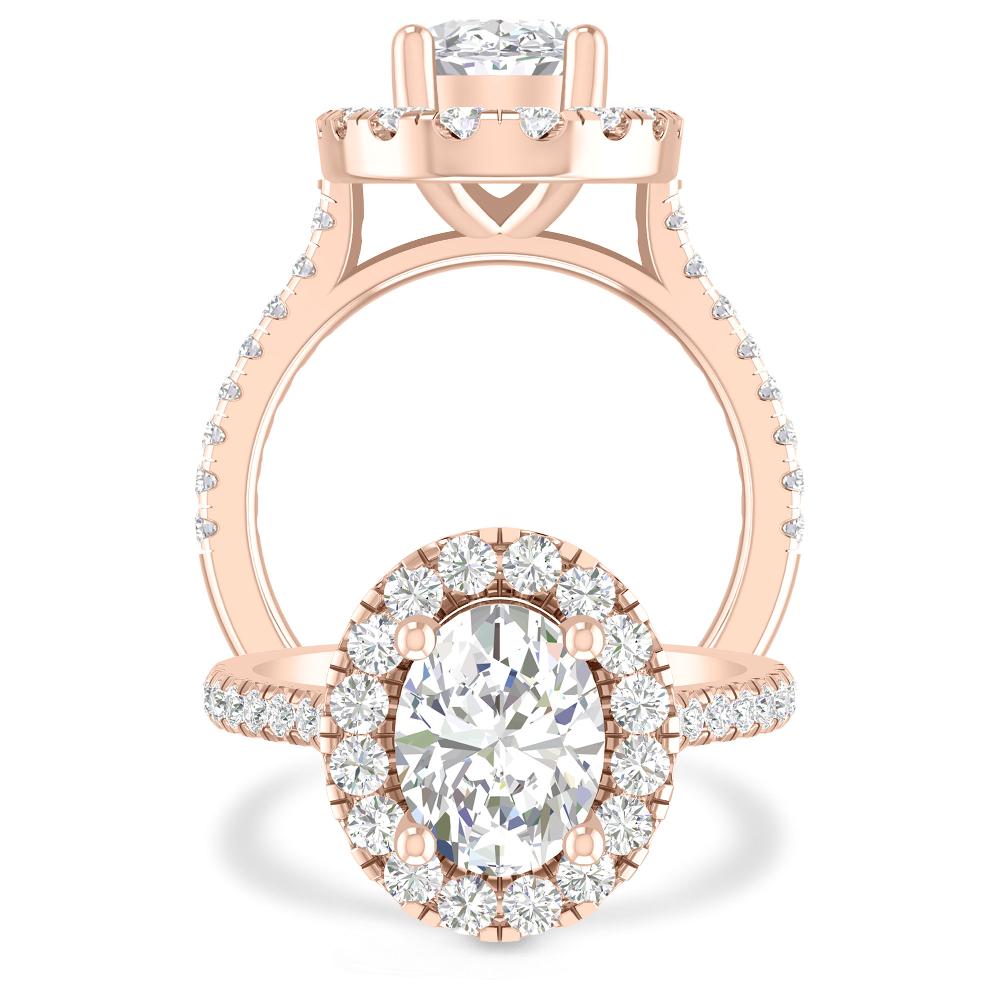 Rose Gold - 3 3/8