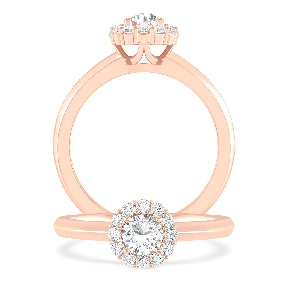 Rose Gold - Diamond