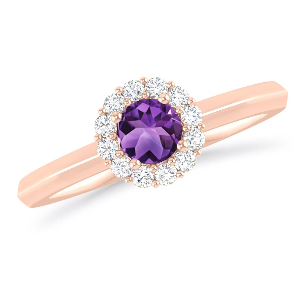 Rose Gold - Amethyst