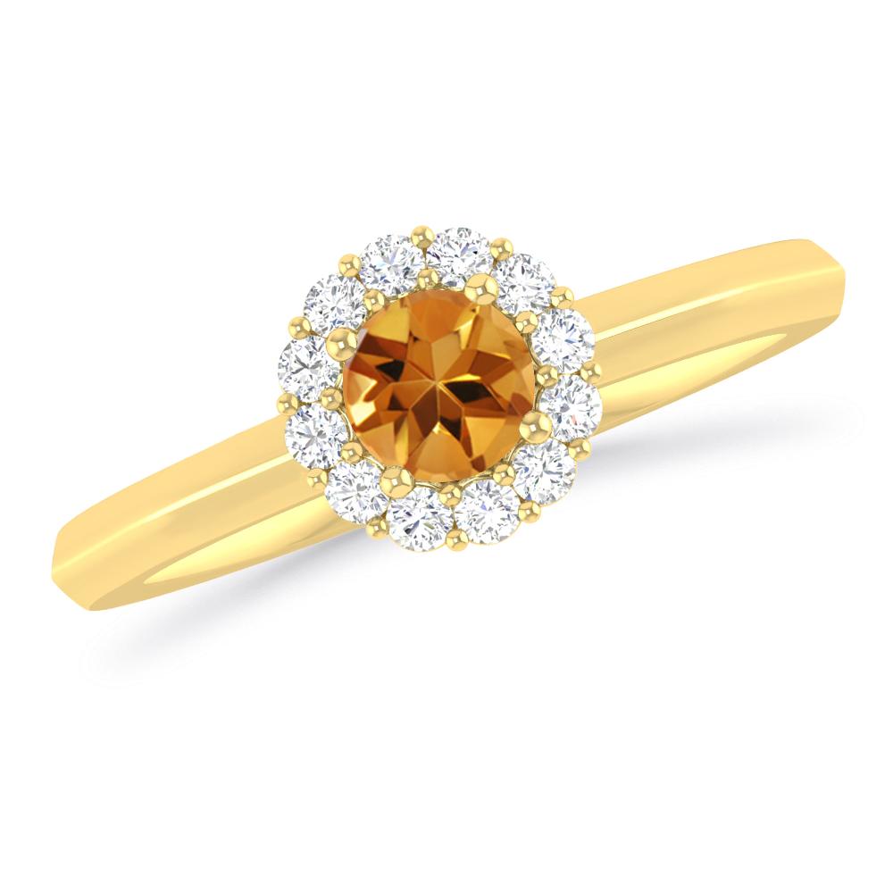 Yellow Gold - Citrine