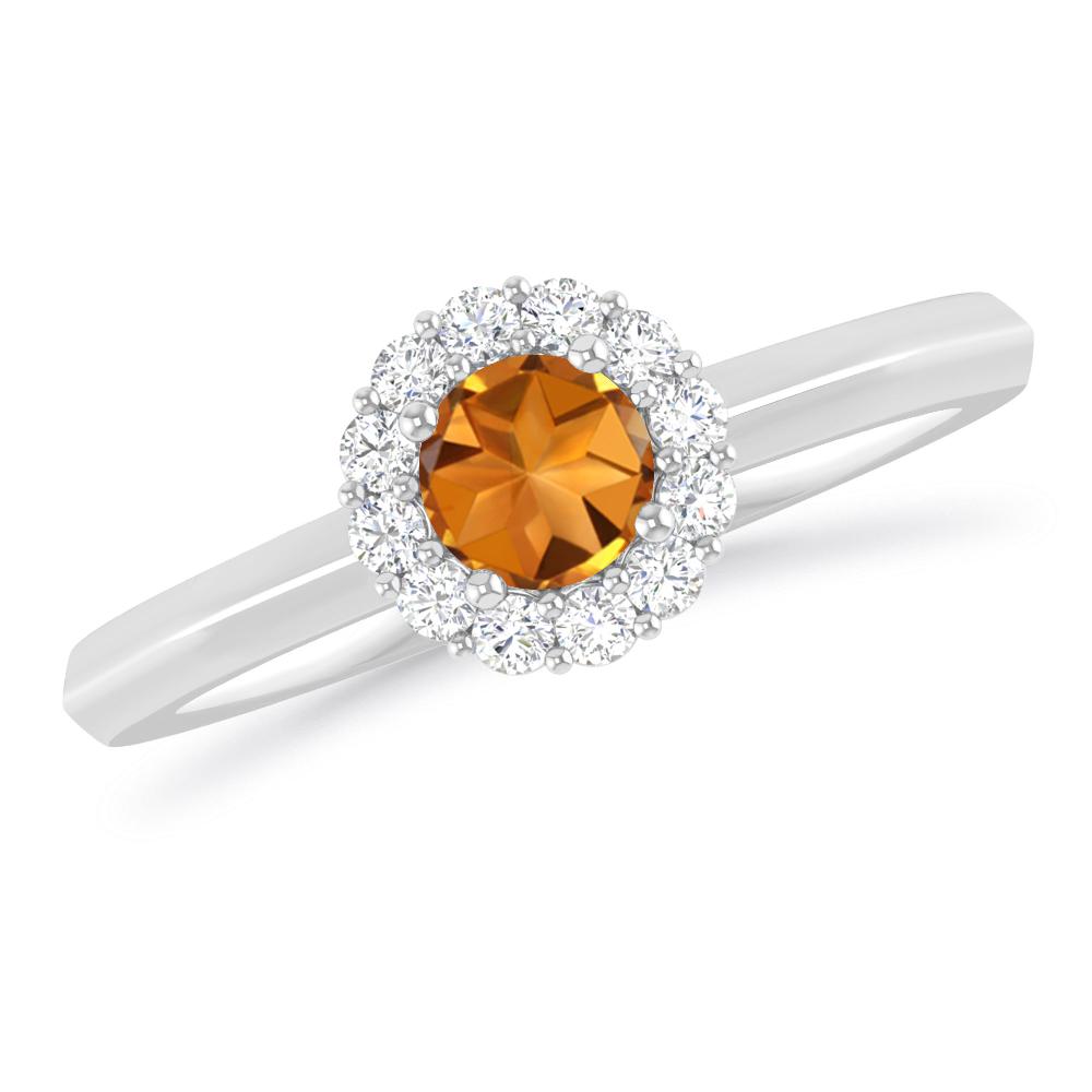 White Gold - Citrine