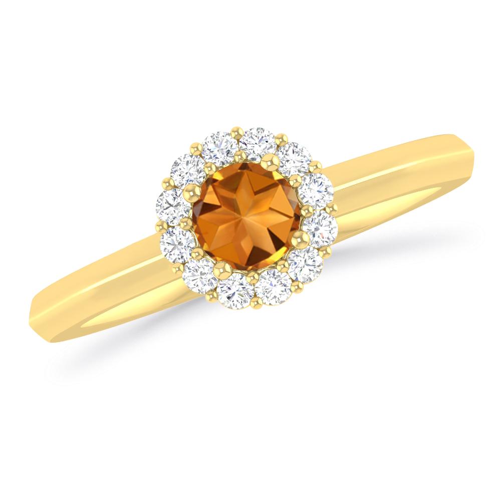 Yellow Gold - Citrine