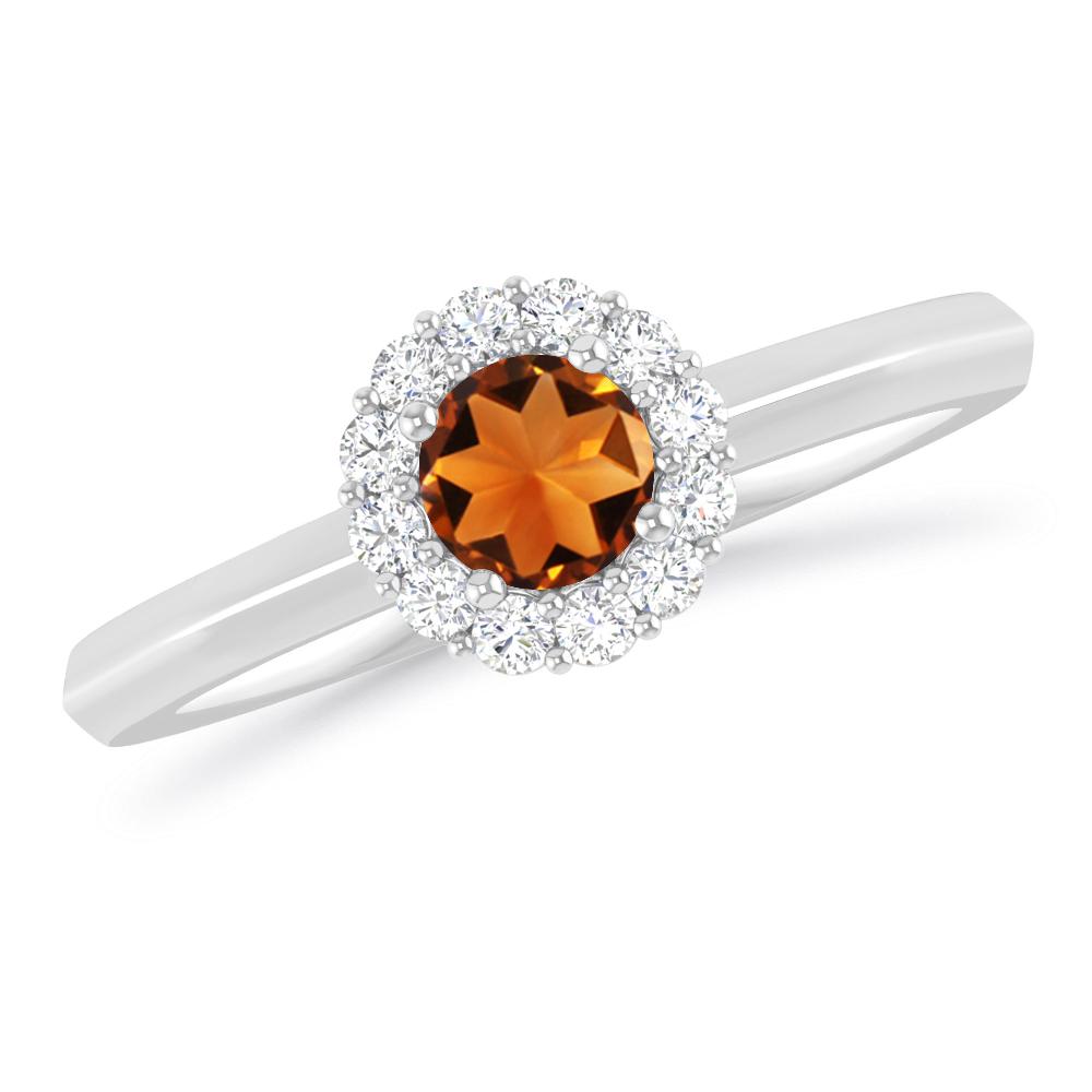 White Gold - Citrine