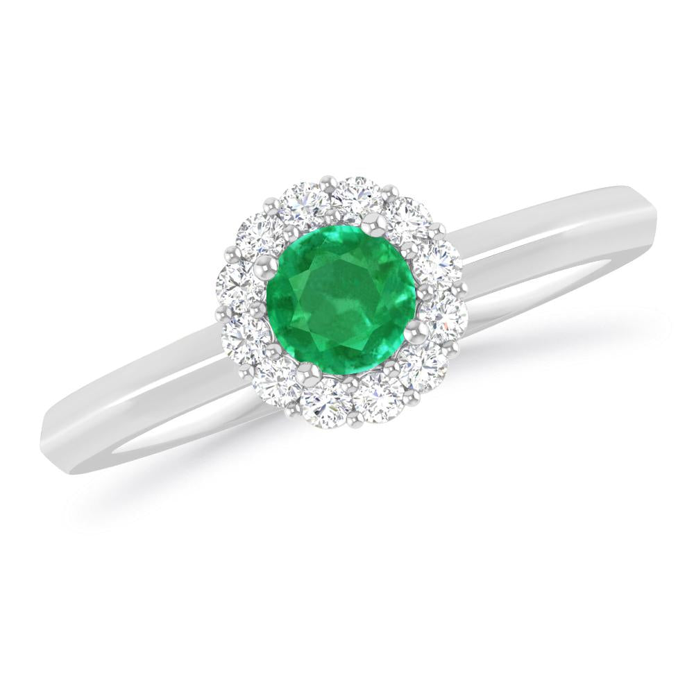 White Gold - Emerald