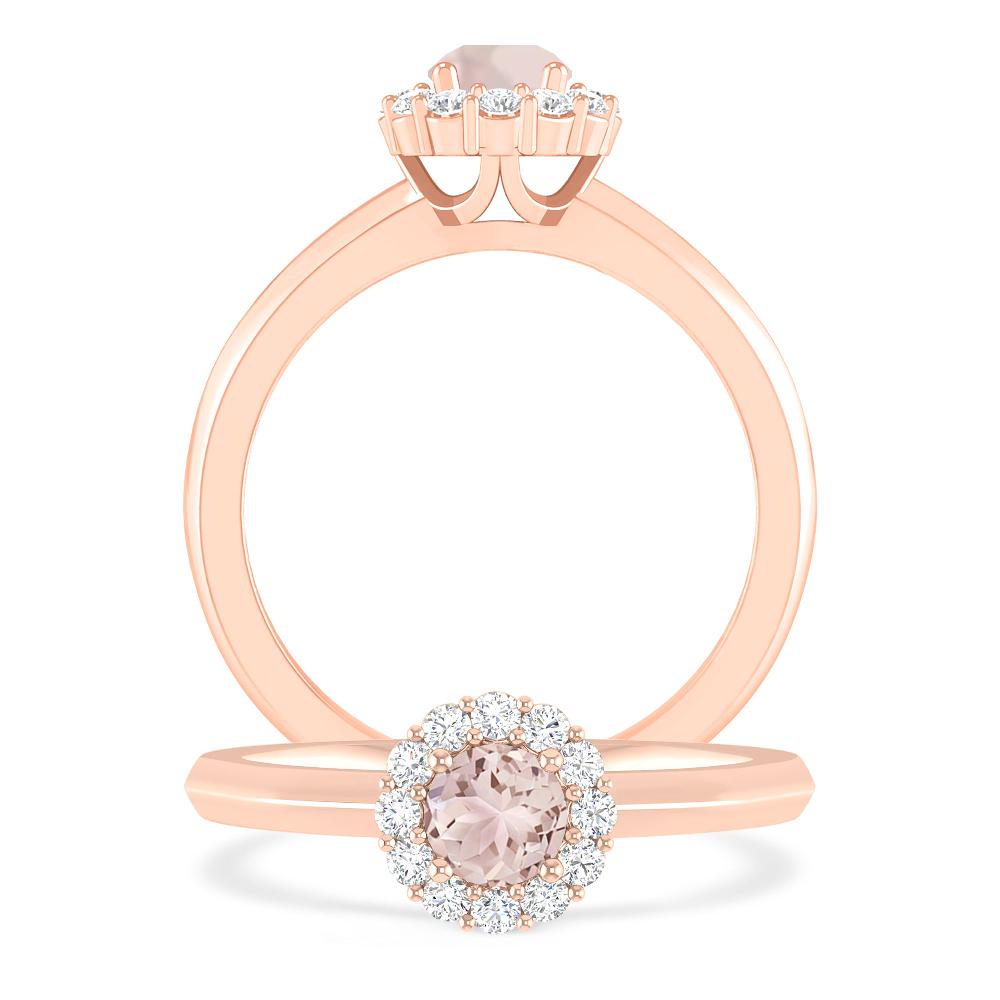 Rose Gold - Morganite