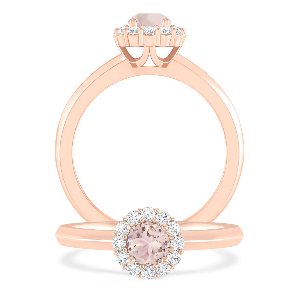 Rose Gold - Morganite