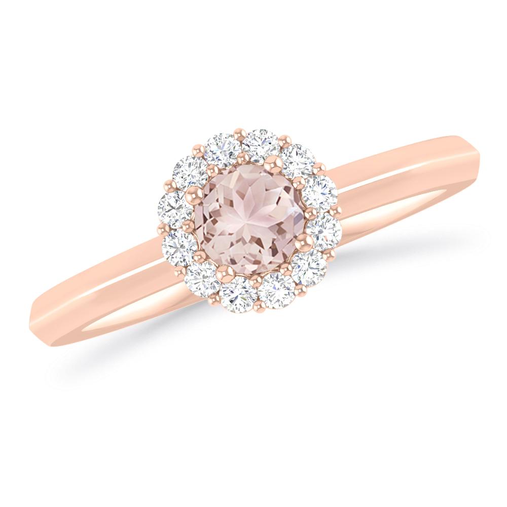 Rose Gold - Morganite