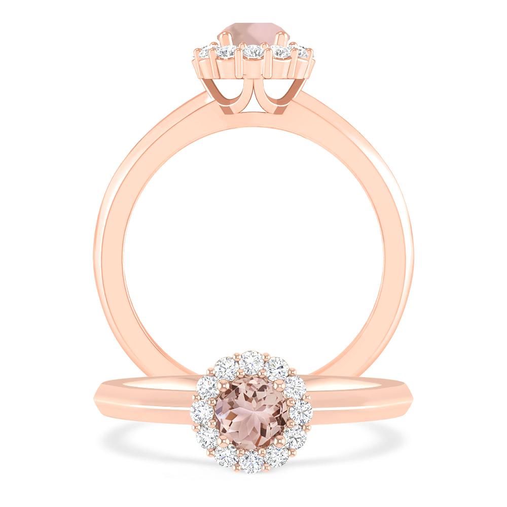 Rose Gold - Morganite