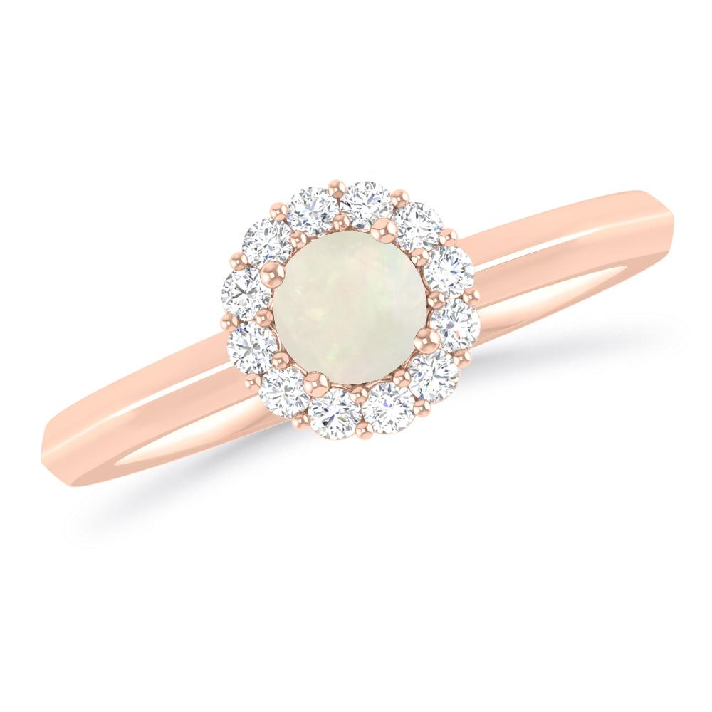 Rose Gold - Opal