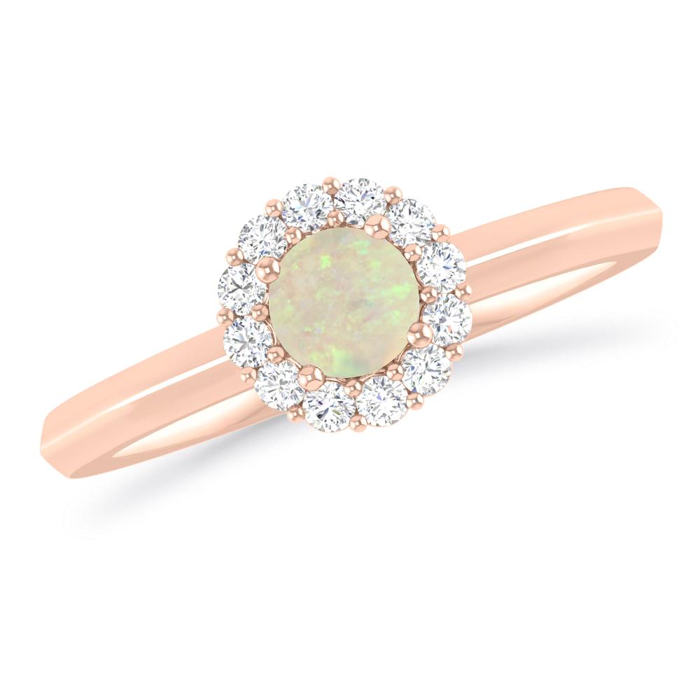 Rose Gold - Opal